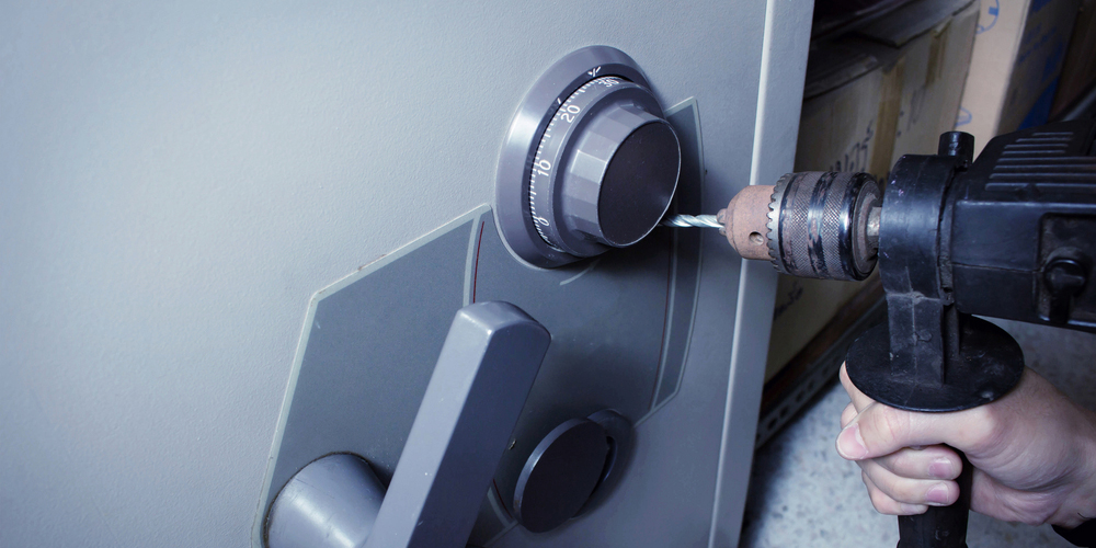 Сверление замка